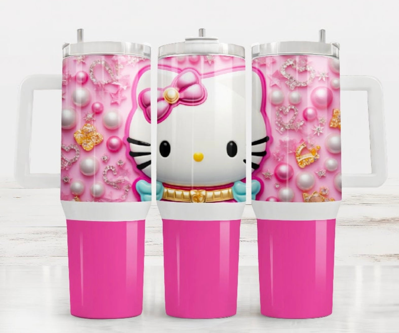 hello kitty tumbler – La Mermaid Creations