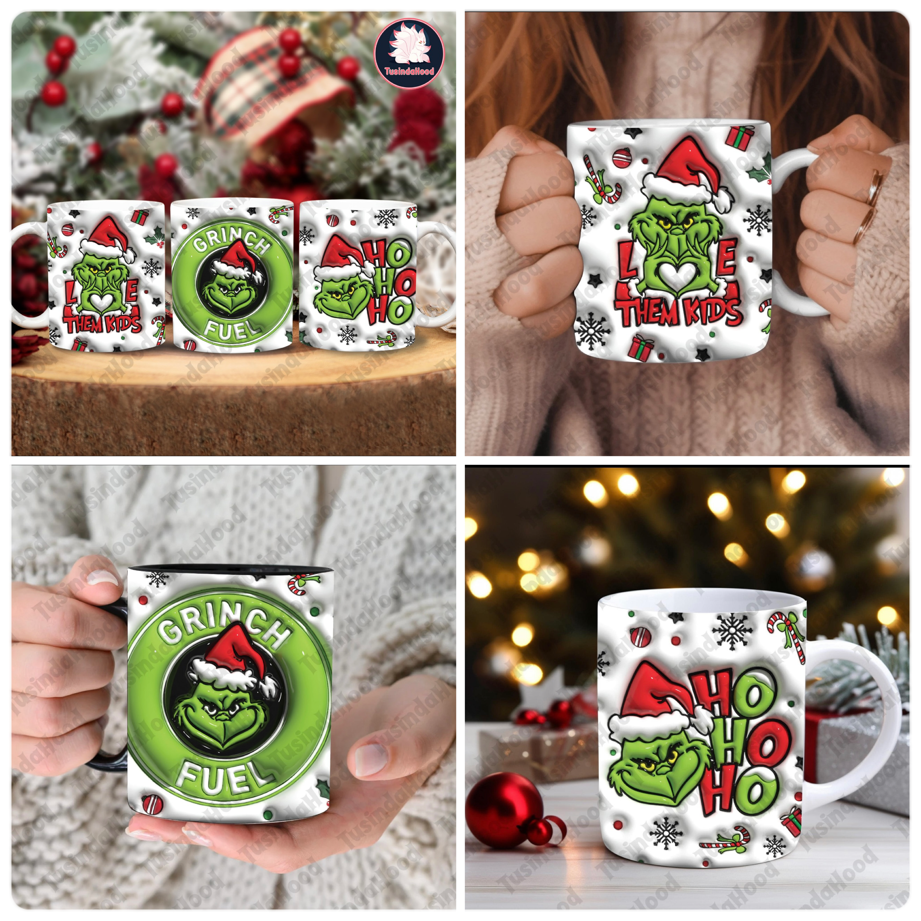 Grinch Fuel Christmas Mug - Teeruto