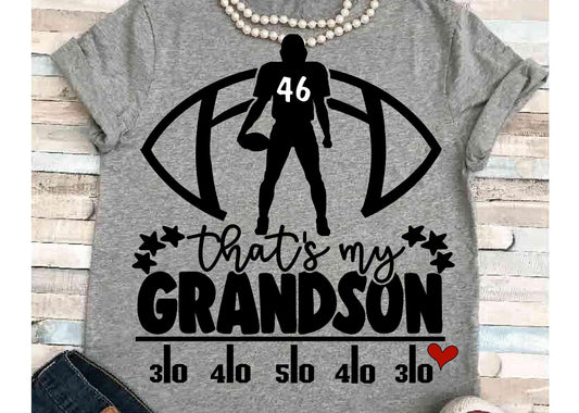 That’s my Grandson tshirt