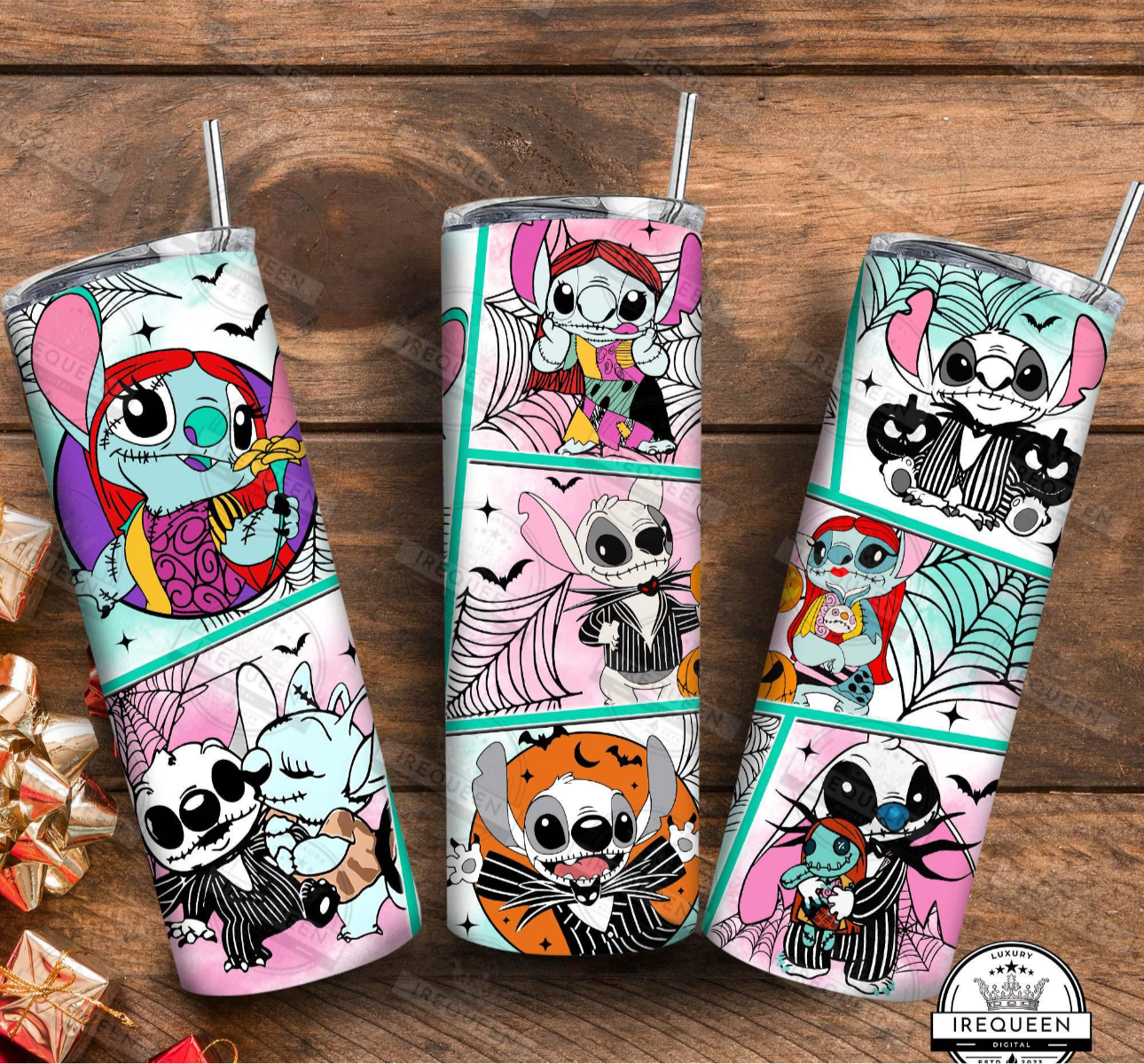 The Nightmare Before Christmas Stitch 20oz tumbler