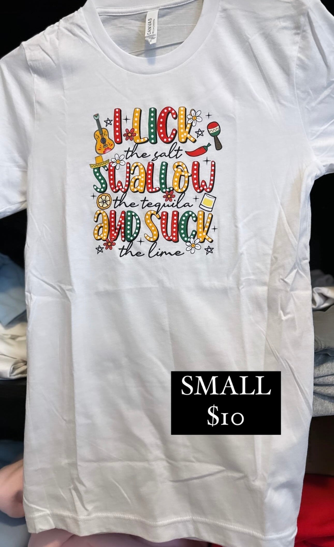 Cinco de mayo tequila tee CLEARANCE