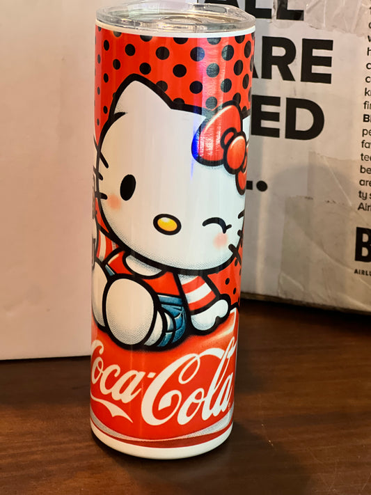 Coca-Cola Kitty 20oz tumbler