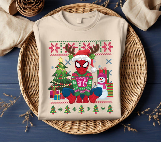 Spider-Man Christmas sweater