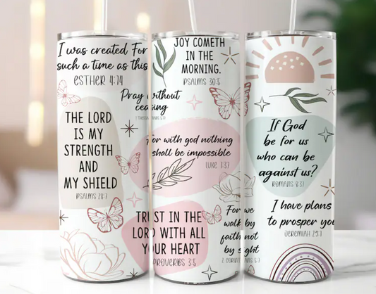 Bible Verses 20oz tumbler