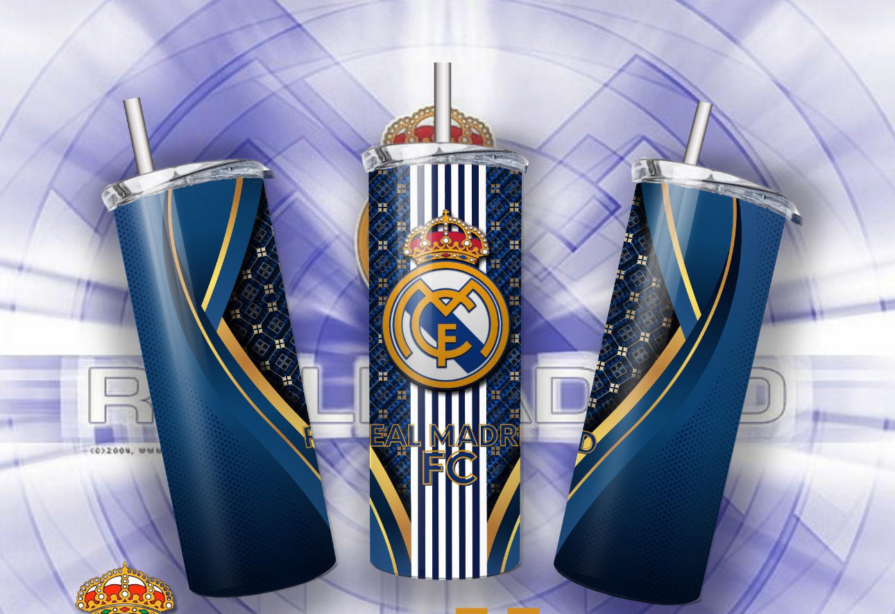 Real Madrid 20oz tumbler