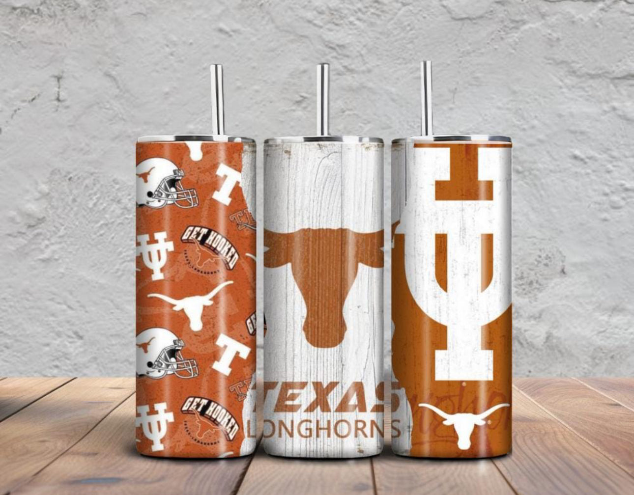 TX longhorns 20oz tumbler