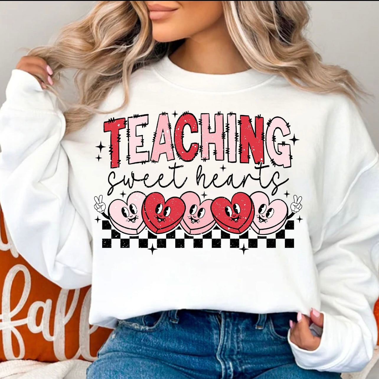 Teaching sweethearts ❤️ Crewneck