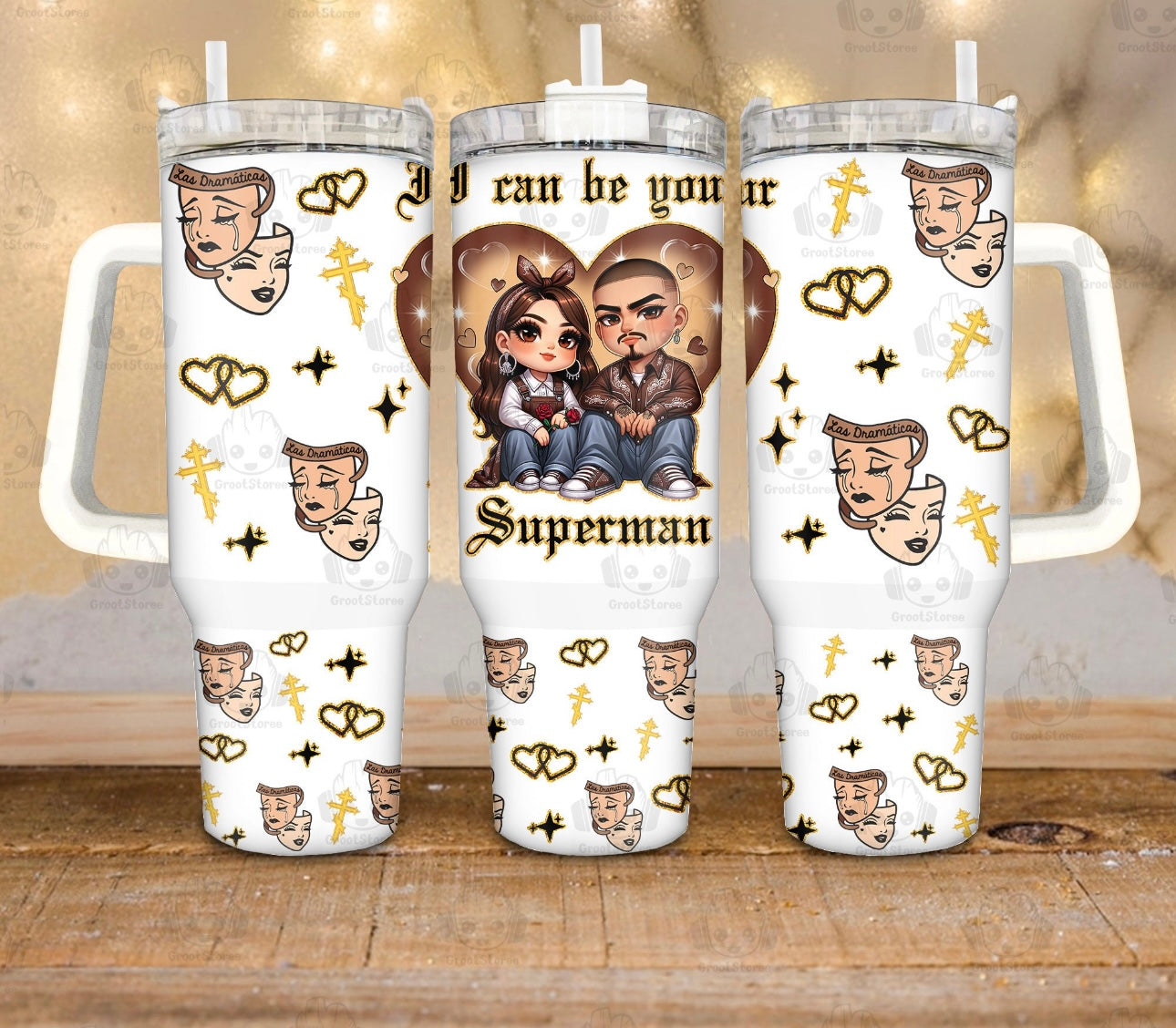 I can be your Superman 40oz tumbler