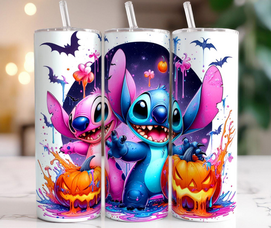 Stitch Halloween 20oz tumbler