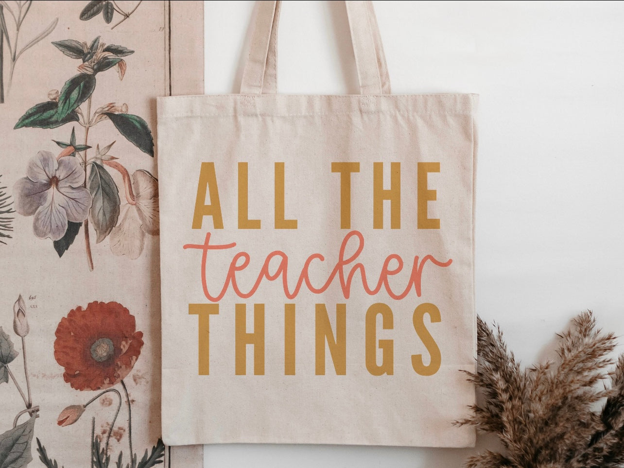 Teacher tote bags