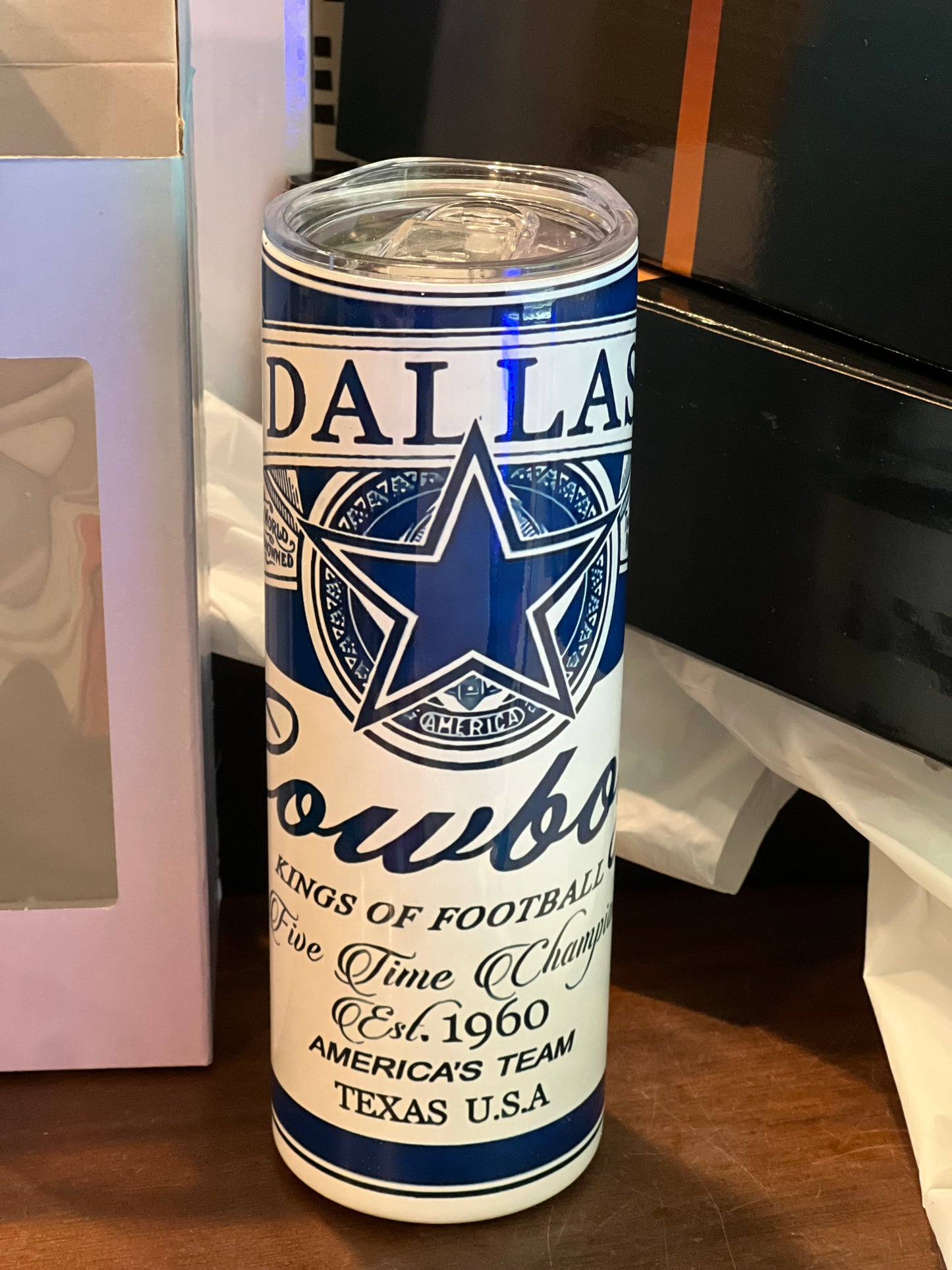 Dallas Cowboys 20oz tumbler