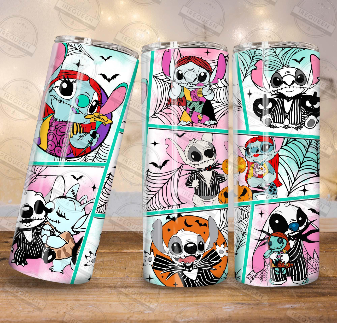 The Nightmare Before Christmas Stitch 20oz tumbler