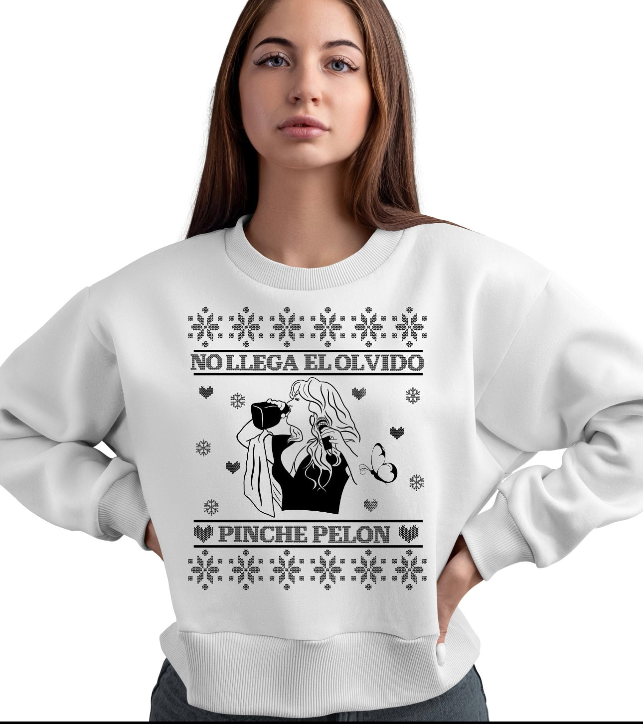 No llega el olvido j rivera sweater