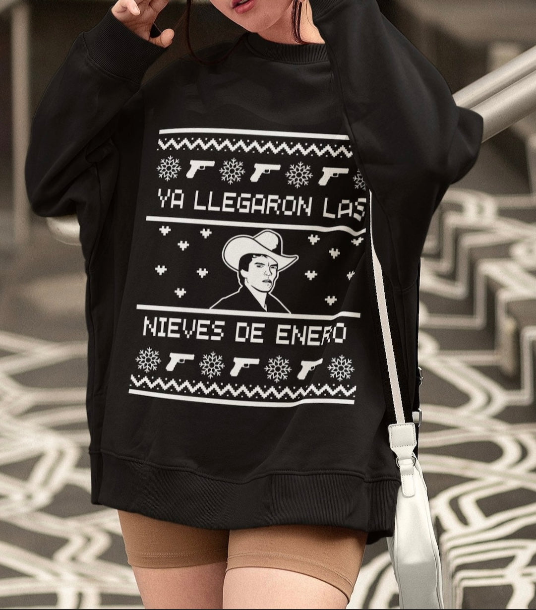 Nieves de enero crewneck