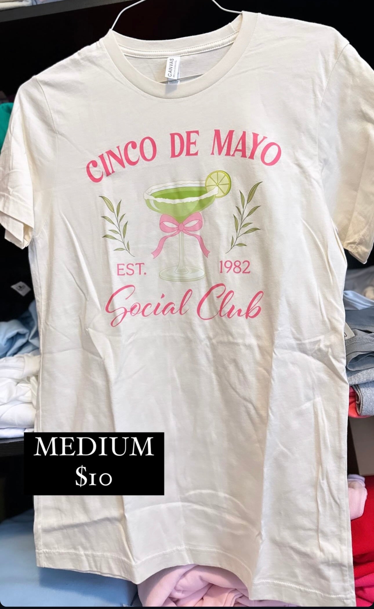 Cinco de mayo social club tee CLEARANCE