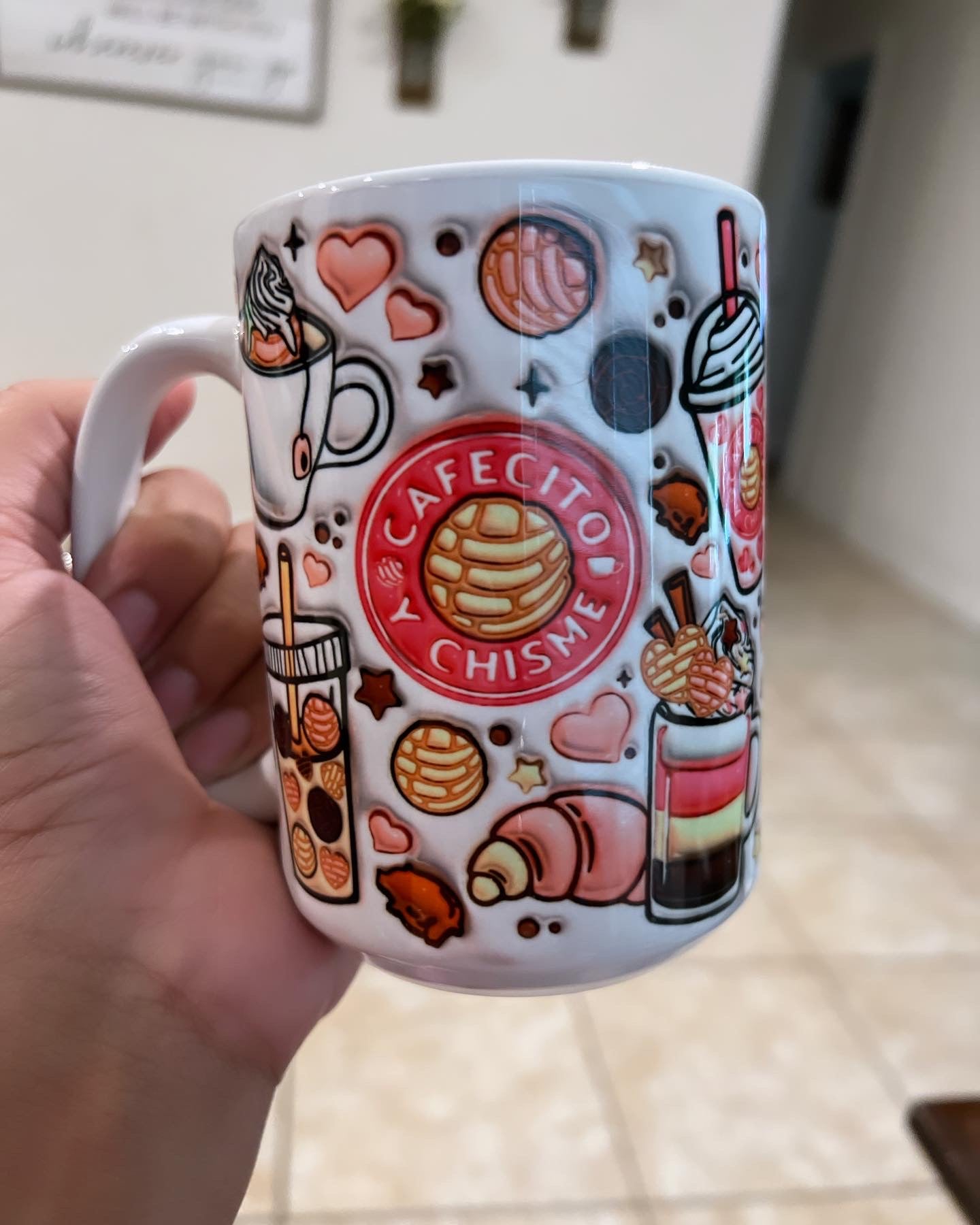 Cafecito y chisme coffee mug – La Mermaid Creations
