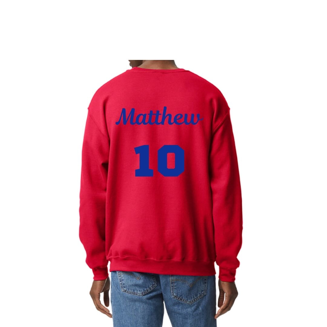 Football 🏈 gf crewneck personalized