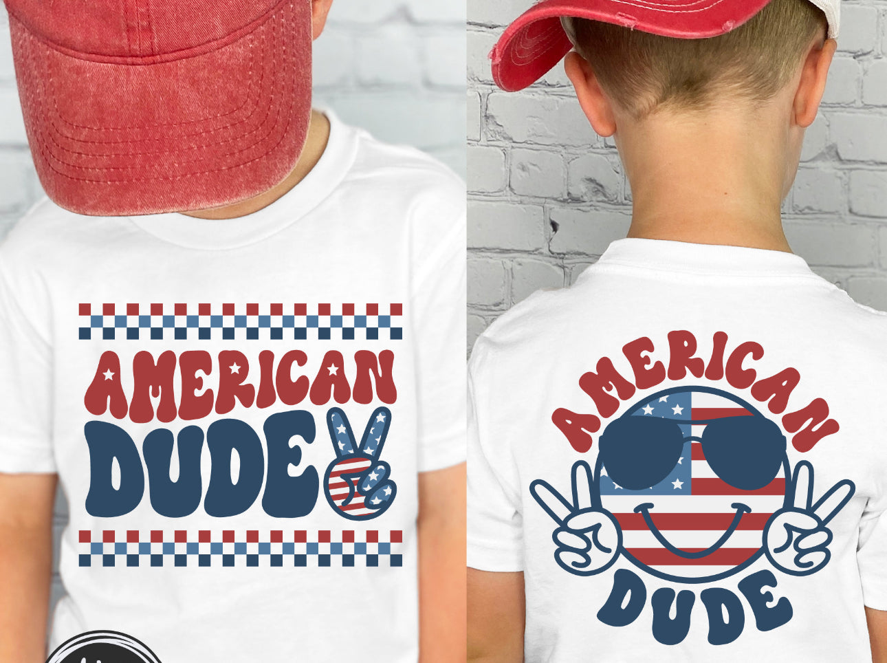 American Dude Kids T-Shirt