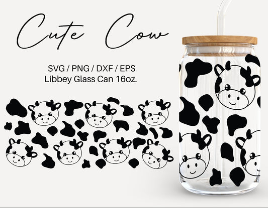 Moo 🐮 glass cup